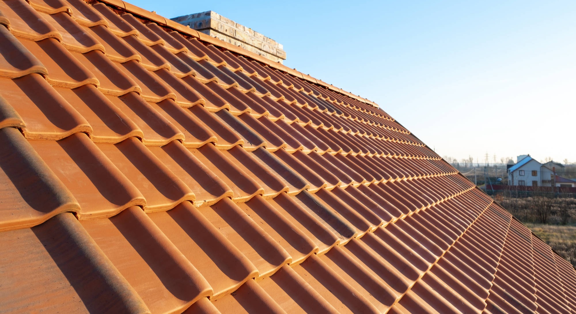 Toiture en tuiles, photographie du site Entreprise Demeyer